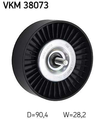 SKF Umlenk-/Führungsrolle, Keilrippenriemen